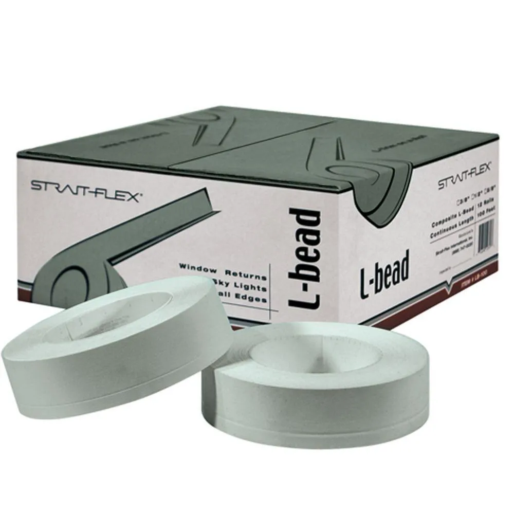 2-1/4 in. x 100 ft. L-Bead Composite L-Trim
