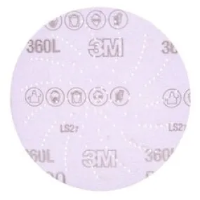 3M Xtract™ Film Disc 360L, 01705, P240 3MIL, 5 in, 100/Carton, 500
ea/Case