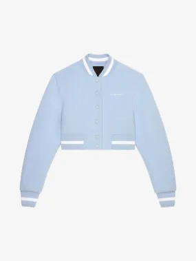 4G Stars cropped varsity jacket in wool