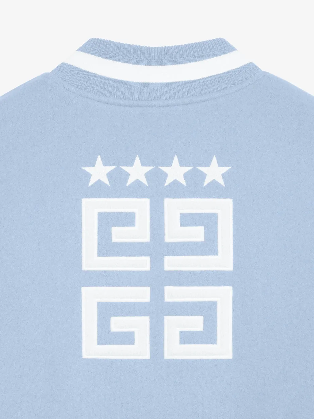 4G Stars cropped varsity jacket in wool
