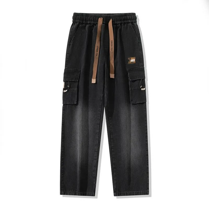 Ader Stone Washed Baggy Jeans