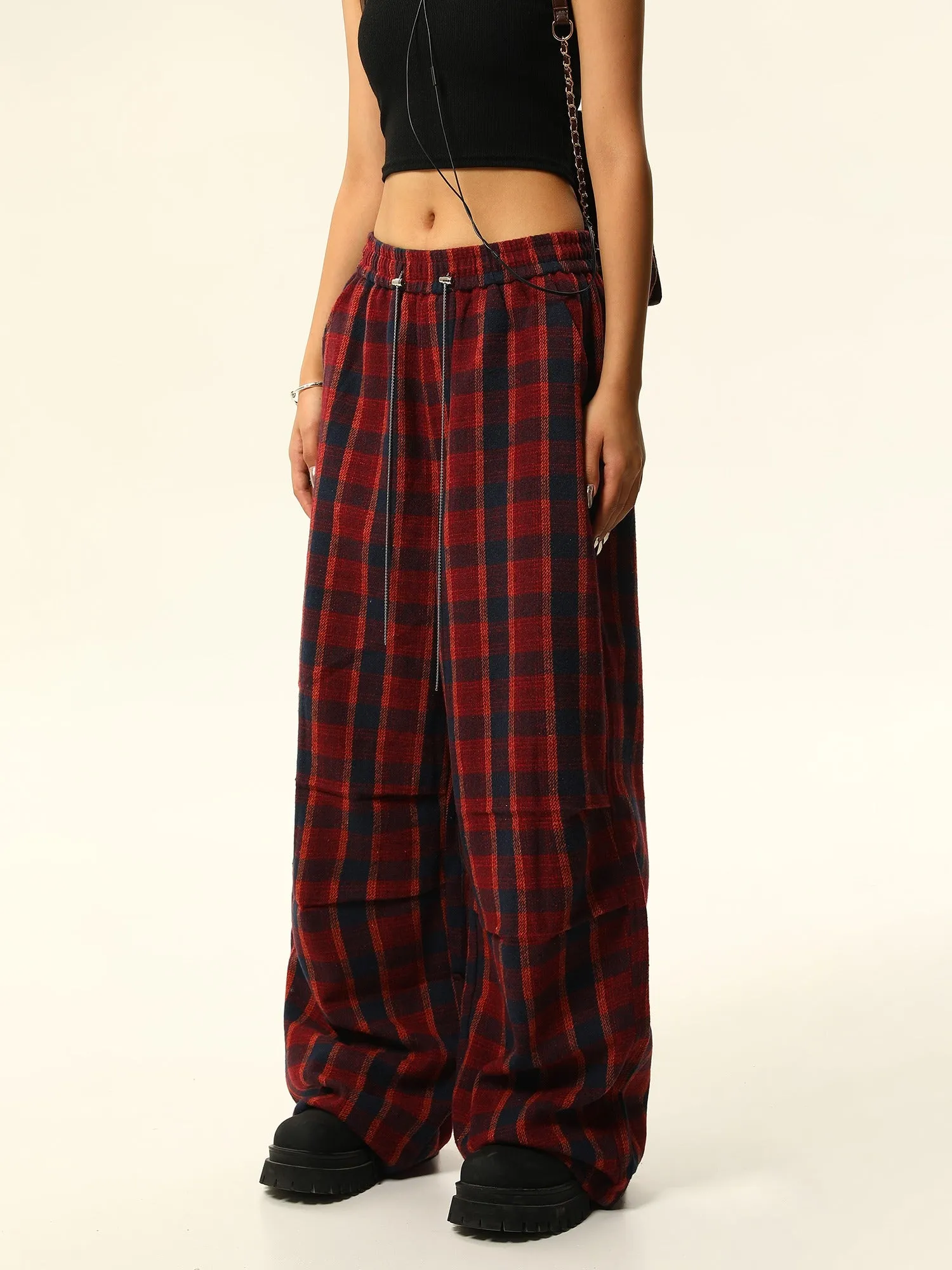 American retro casual pants
