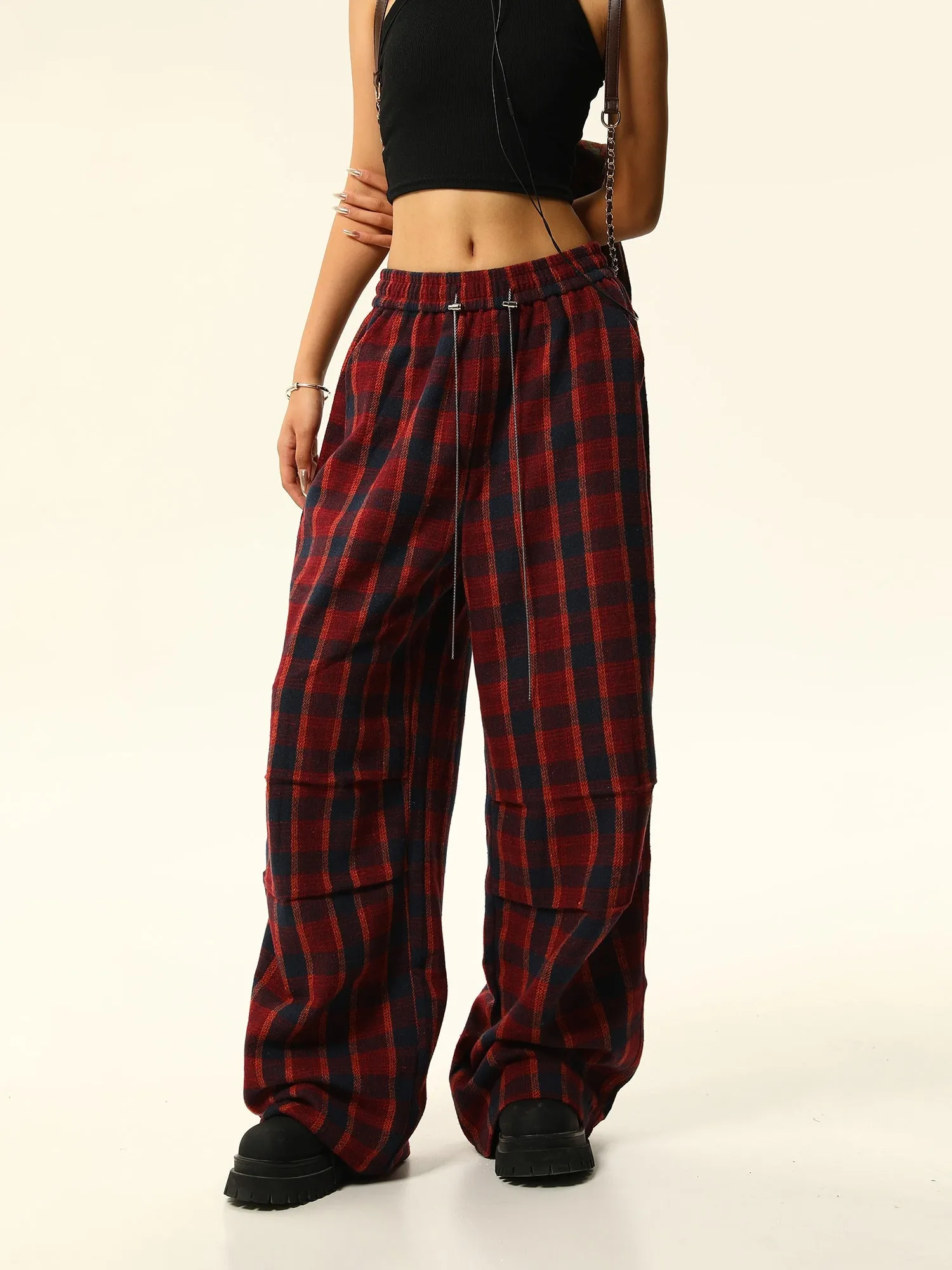 American retro casual pants