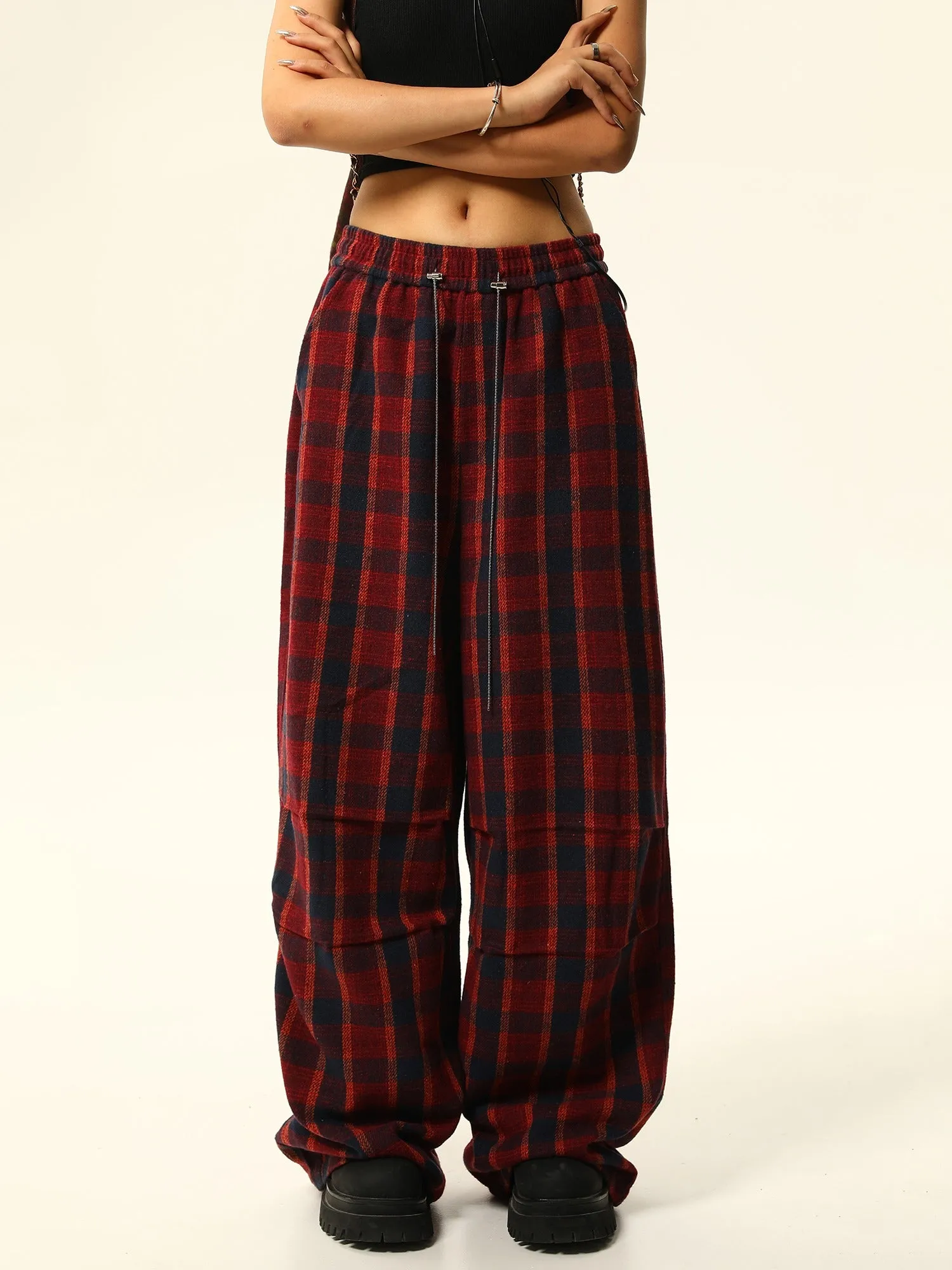 American retro casual pants