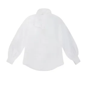 Anaya Popover Shirt - White Poplin