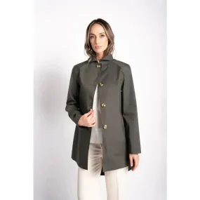 Article 9 swing coat - khaki