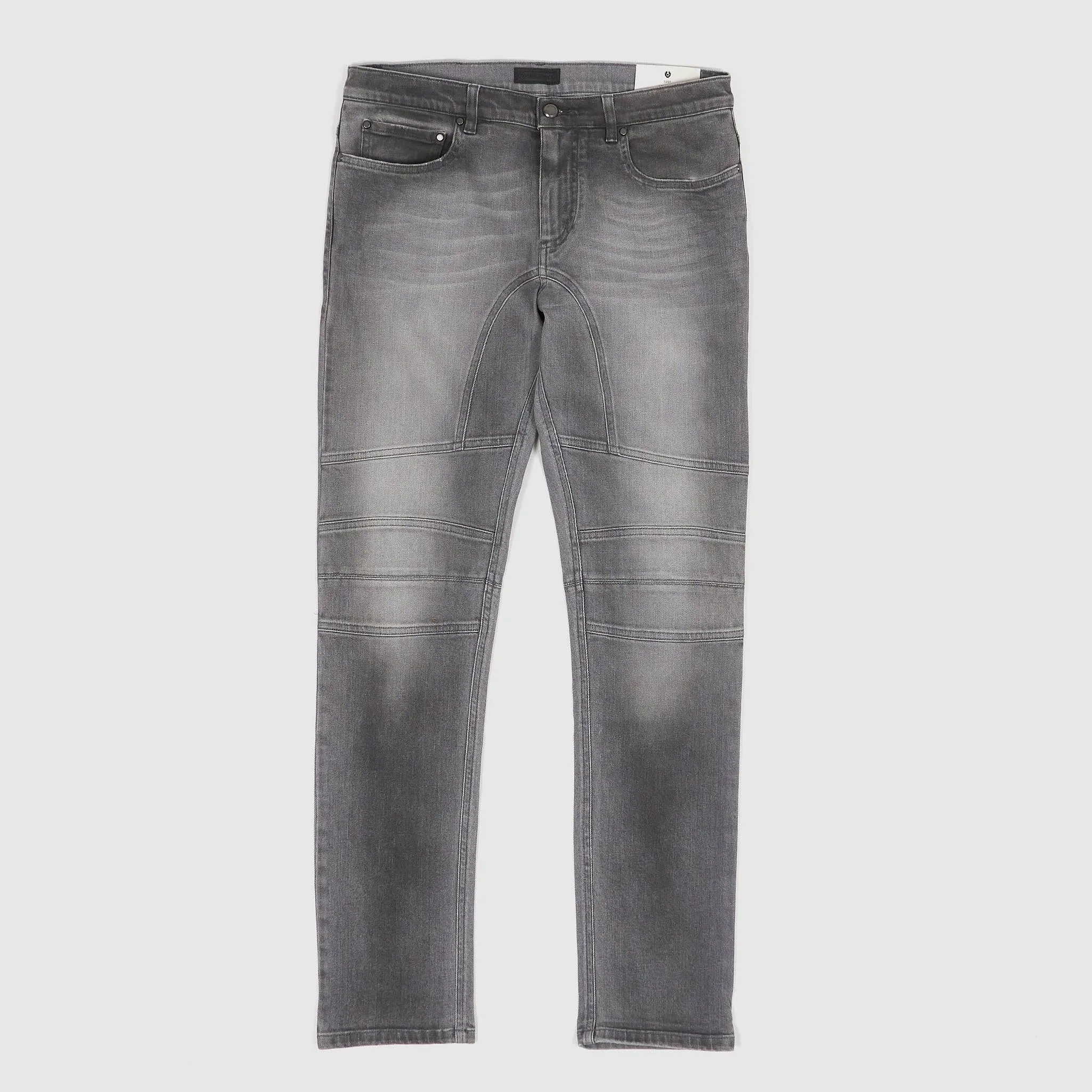 Belstaff 5-Pocket Heavy Washed Black Denim Jeans