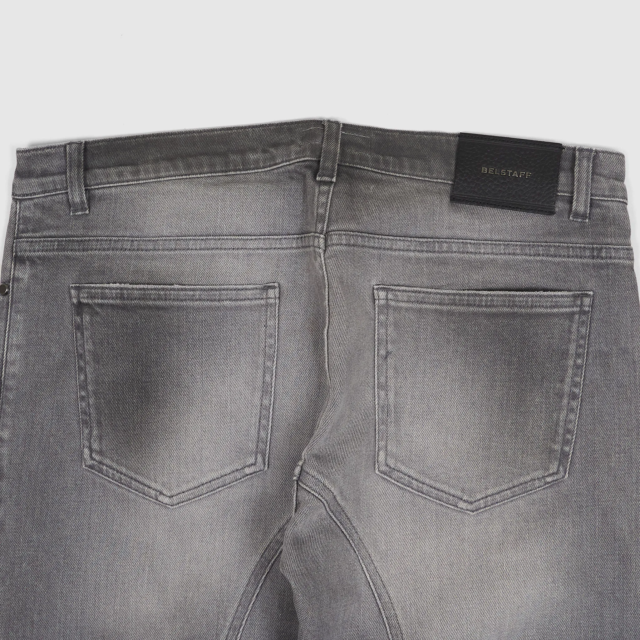Belstaff 5-Pocket Heavy Washed Black Denim Jeans