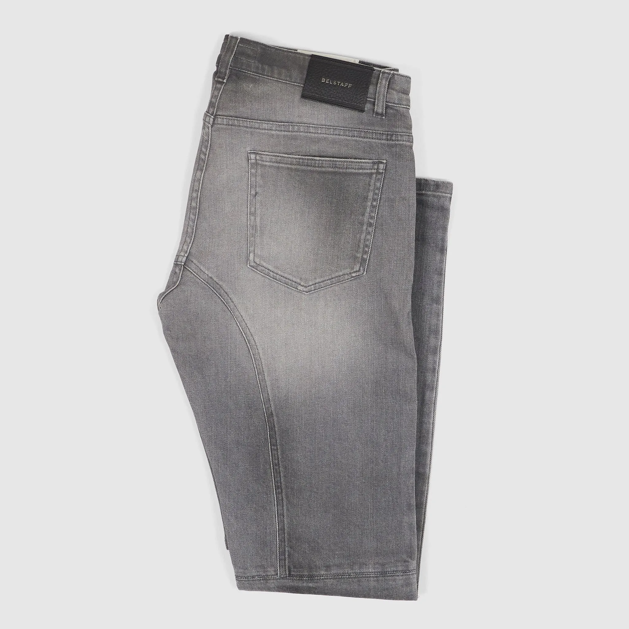 Belstaff 5-Pocket Heavy Washed Black Denim Jeans