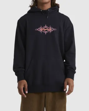 Billabong Tribal Wave Pop Hood - Black