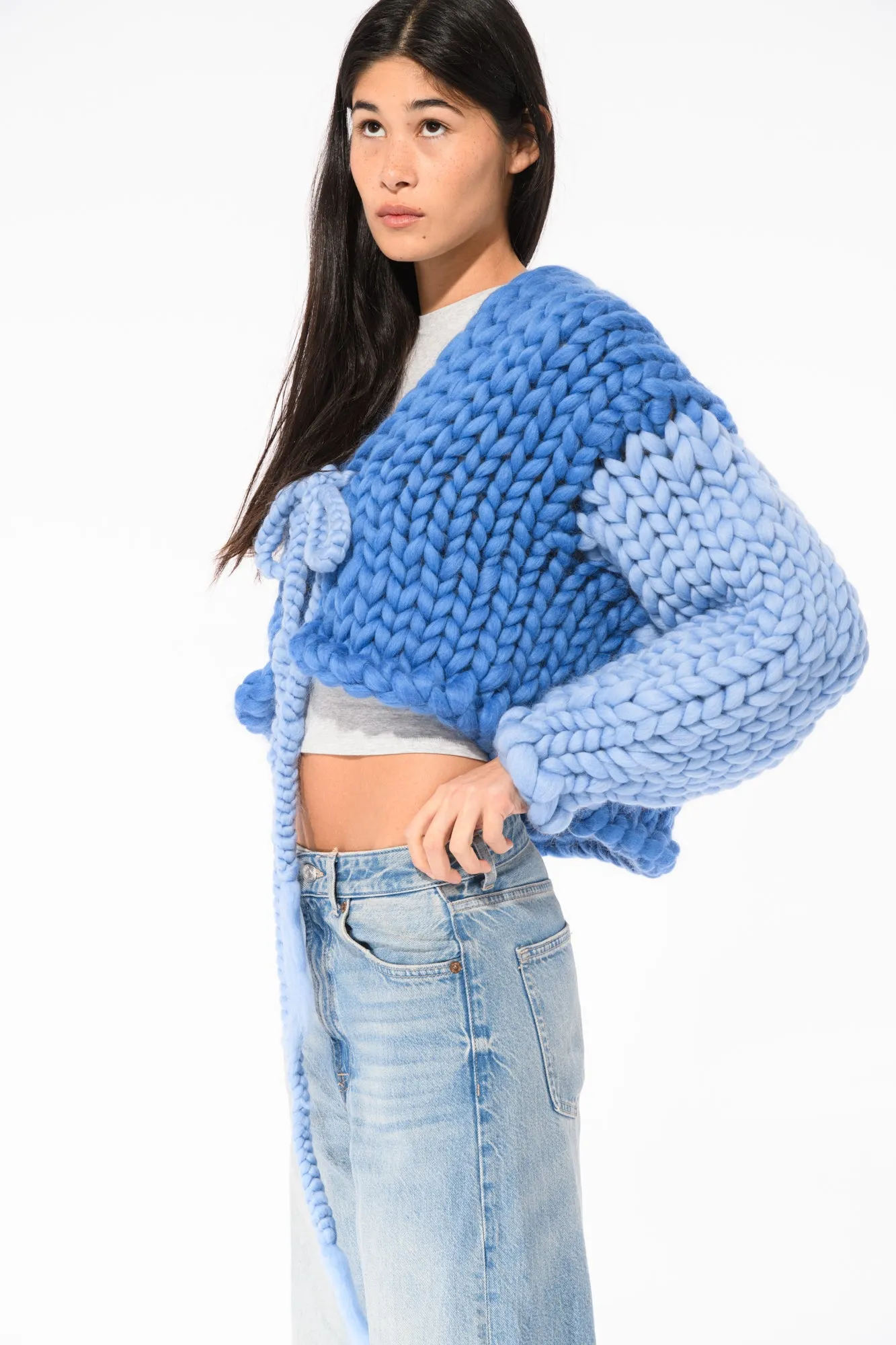 Bluebell Colossal Knit Cardigan