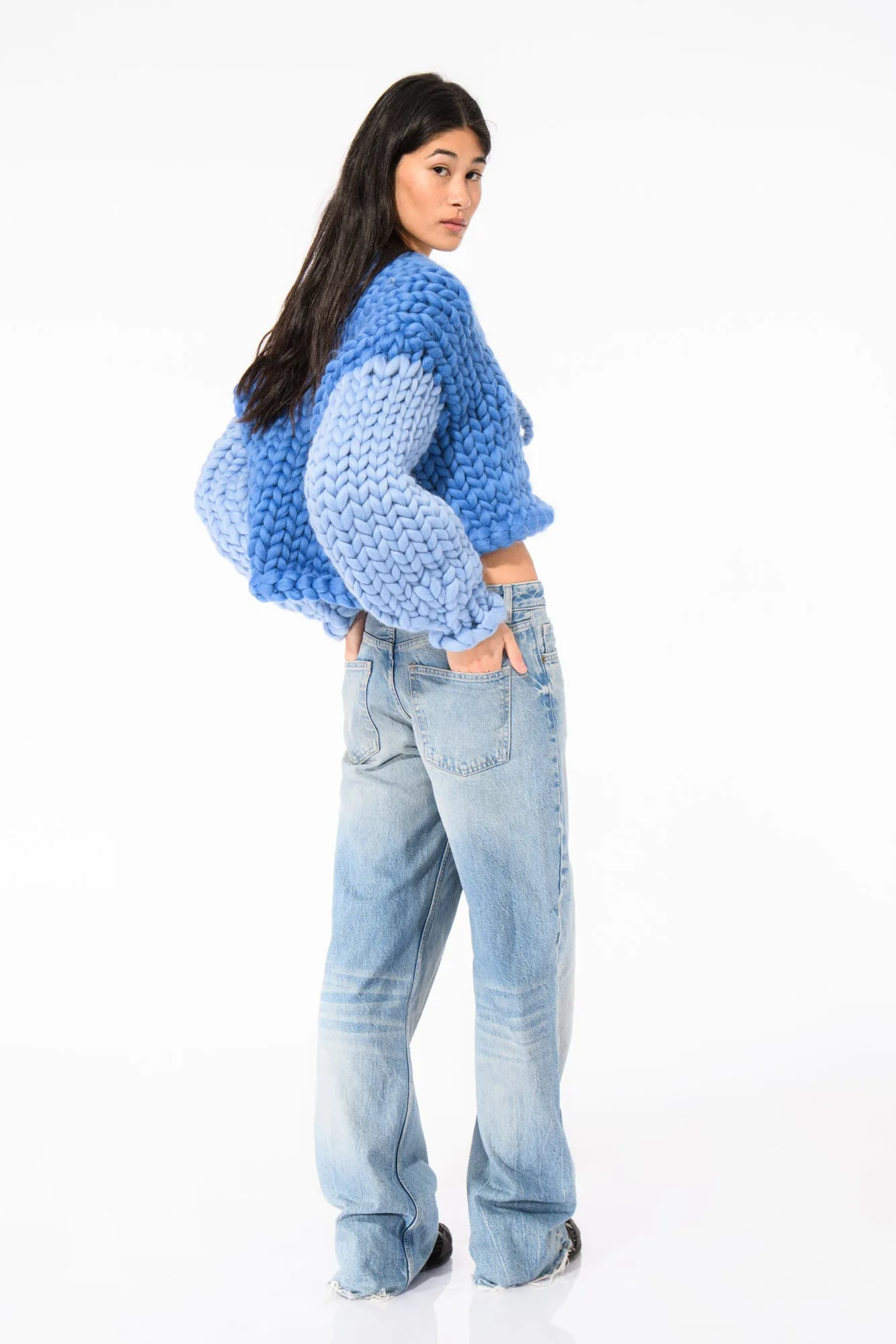 Bluebell Colossal Knit Cardigan