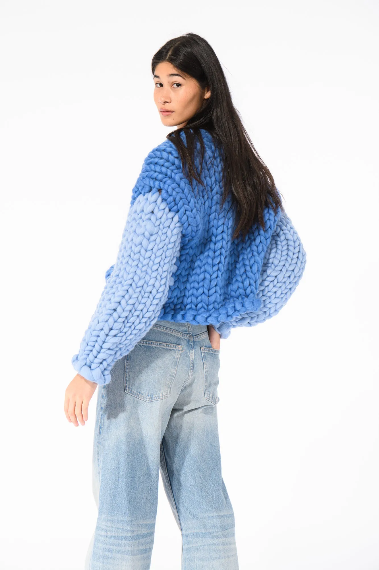 Bluebell Colossal Knit Cardigan