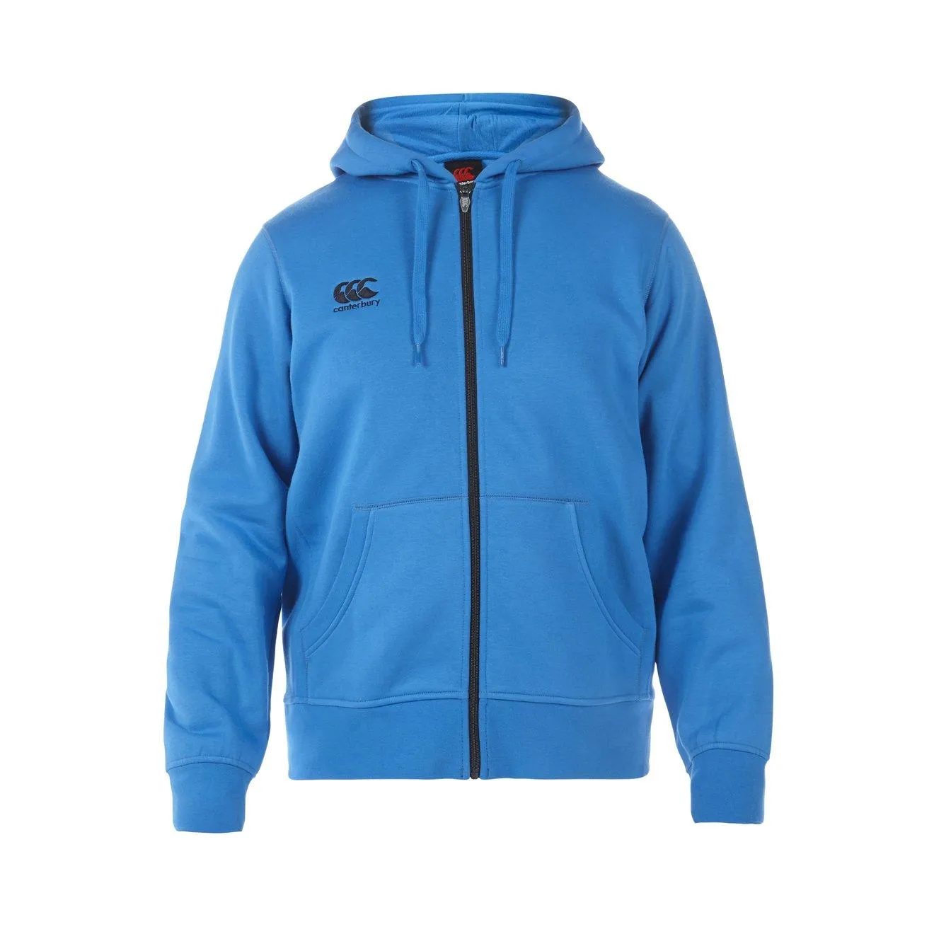 Canterbury Full Zip Ss15 Blue Aster/carbon Adults Hoody