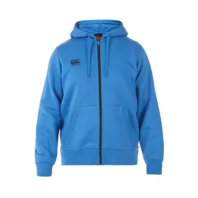 Canterbury Full Zip Ss15 Blue Aster/carbon Adults Hoody