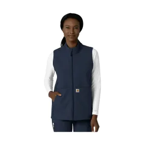 Carhartt Women's Rugged Flex Bonded Fleece Vest - Navy