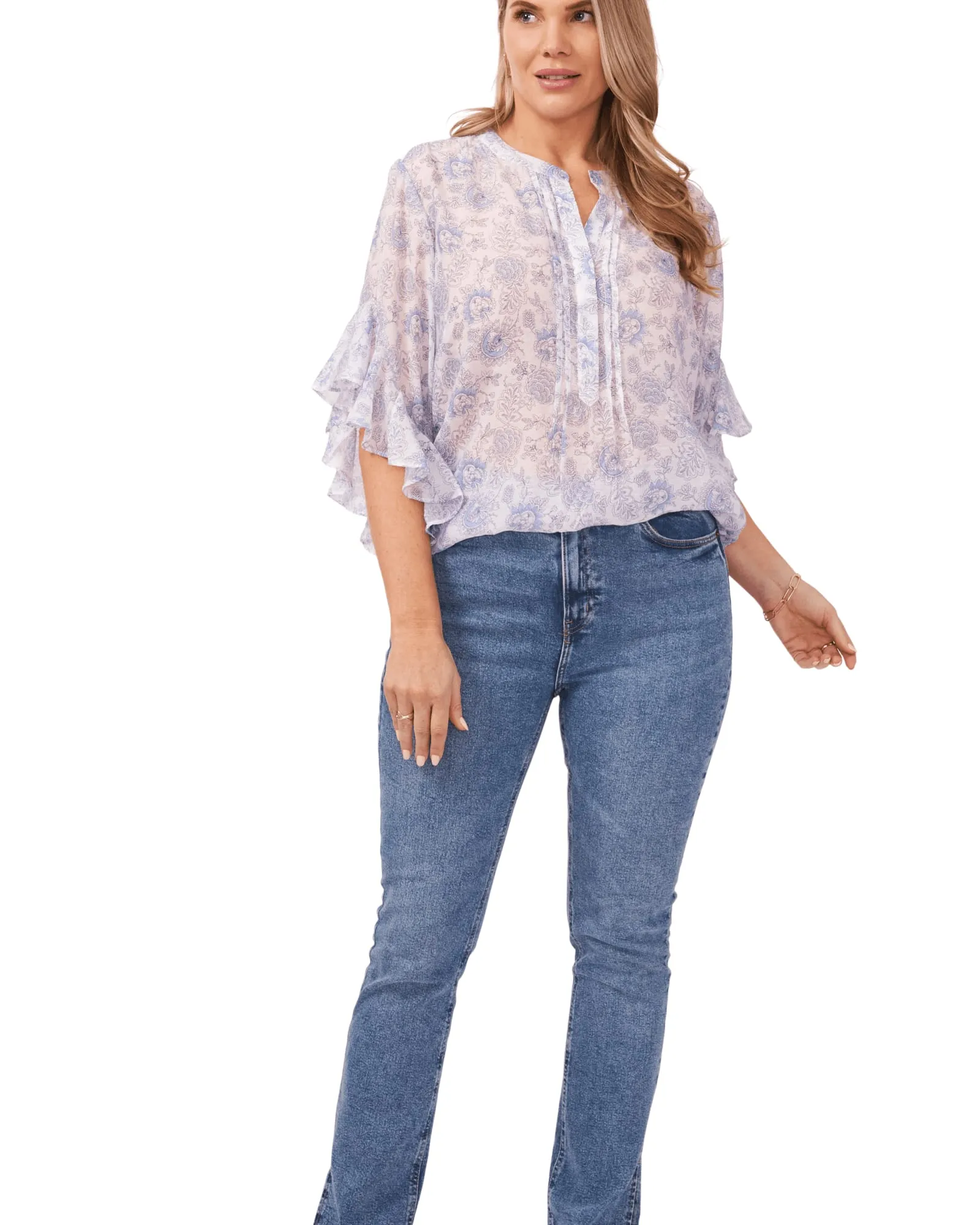 Caroline Henley Blouse | ULTRA WHITE