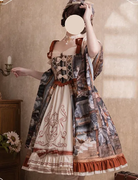 ChunLv Lolita~Constantine~Vintage  Lolita Princess Dress