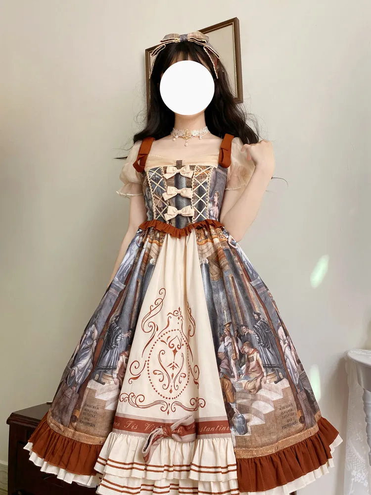 ChunLv Lolita~Constantine~Vintage  Lolita Princess Dress