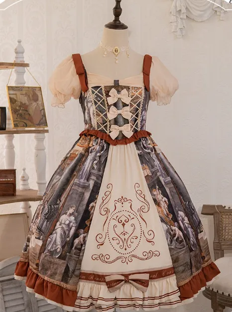 ChunLv Lolita~Constantine~Vintage  Lolita Princess Dress