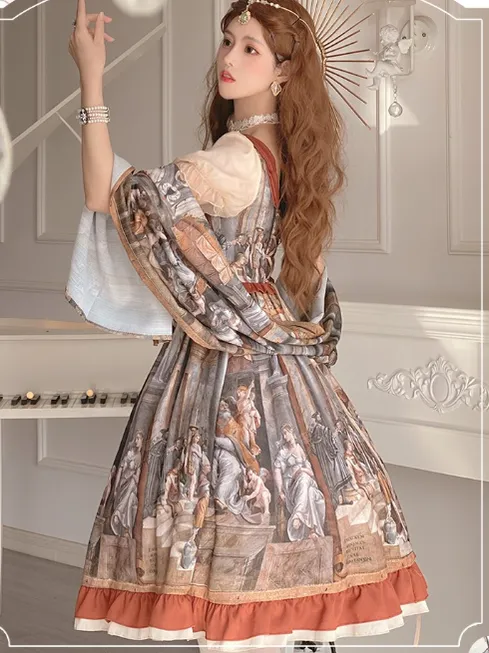 ChunLv Lolita~Constantine~Vintage  Lolita Princess Dress
