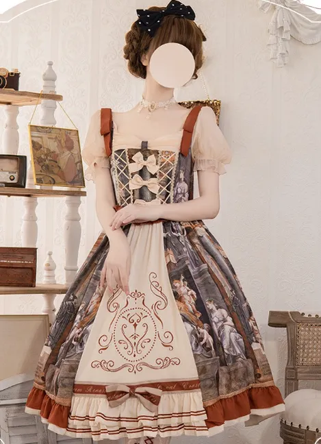 ChunLv Lolita~Constantine~Vintage  Lolita Princess Dress