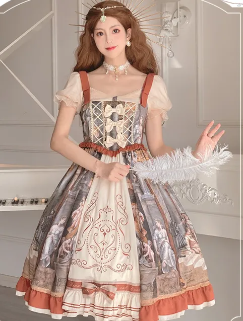 ChunLv Lolita~Constantine~Vintage  Lolita Princess Dress
