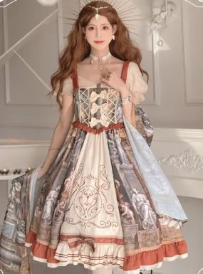 ChunLv Lolita~Constantine~Vintage  Lolita Princess Dress