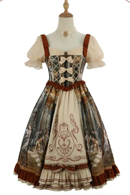 ChunLv Lolita~Constantine~Vintage  Lolita Princess Dress