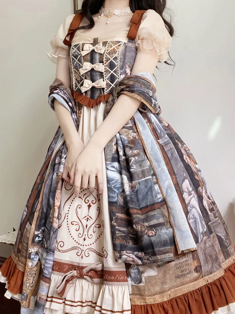 ChunLv Lolita~Constantine~Vintage  Lolita Princess Dress