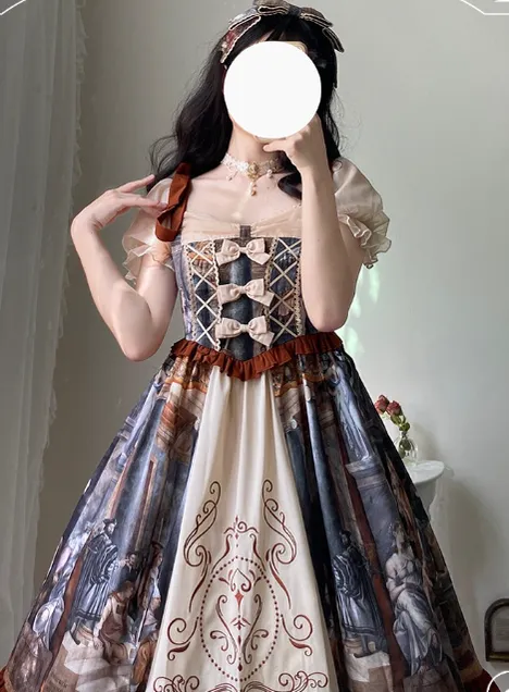 ChunLv Lolita~Constantine~Vintage  Lolita Princess Dress