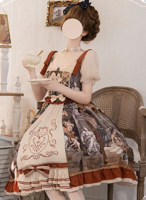 ChunLv Lolita~Constantine~Vintage  Lolita Princess Dress