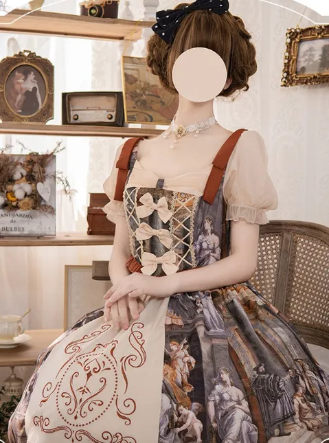 ChunLv Lolita~Constantine~Vintage  Lolita Princess Dress