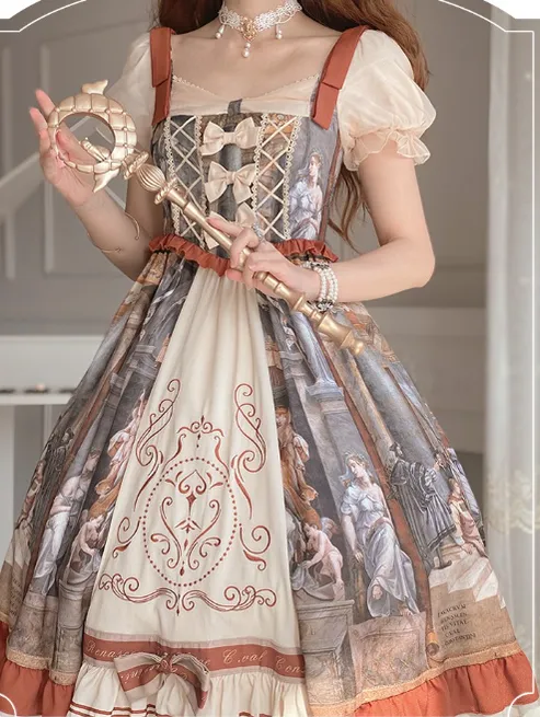 ChunLv Lolita~Constantine~Vintage  Lolita Princess Dress