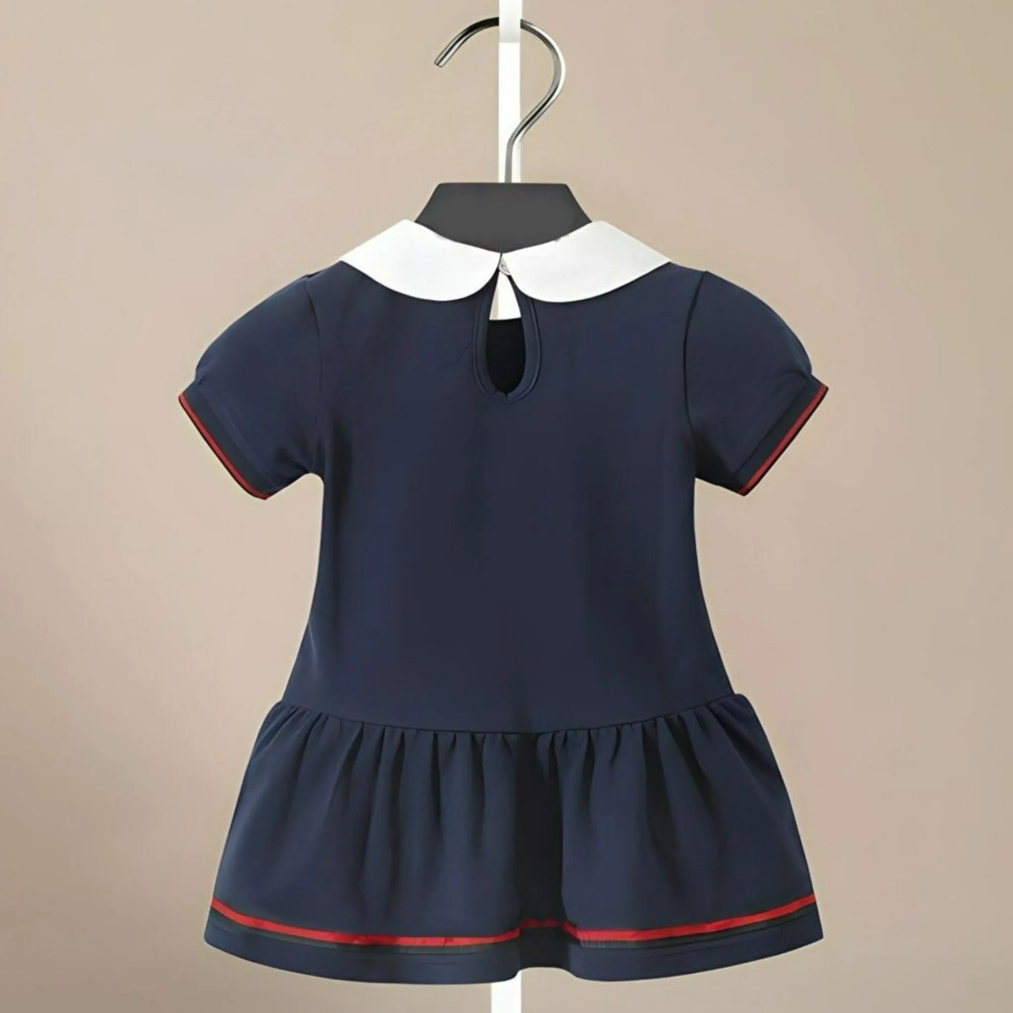Cotton Classic Polo Dress for Girls