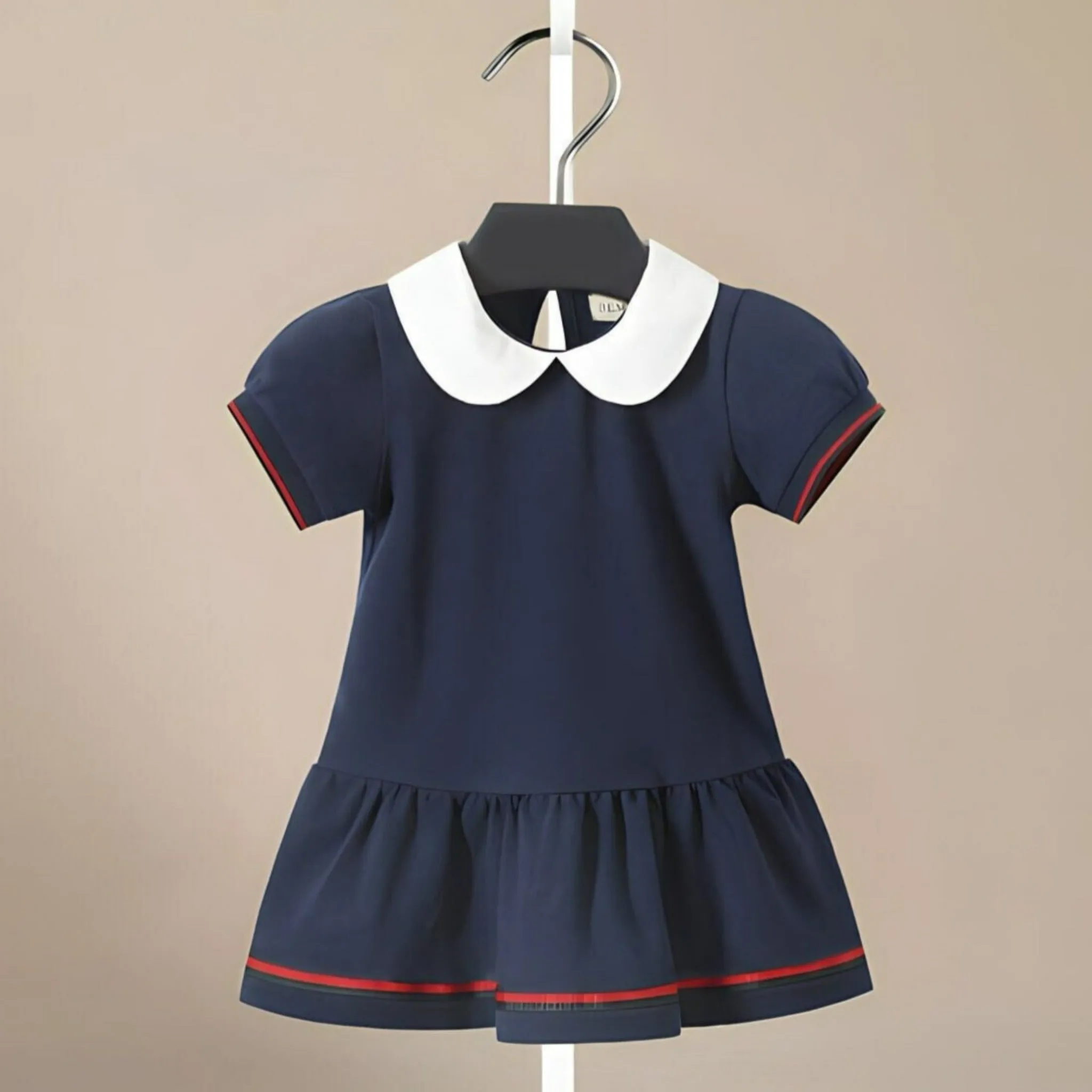 Cotton Classic Polo Dress for Girls
