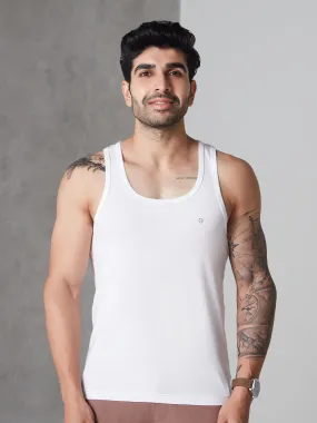 Cotton Cloud Vest GLV001-White