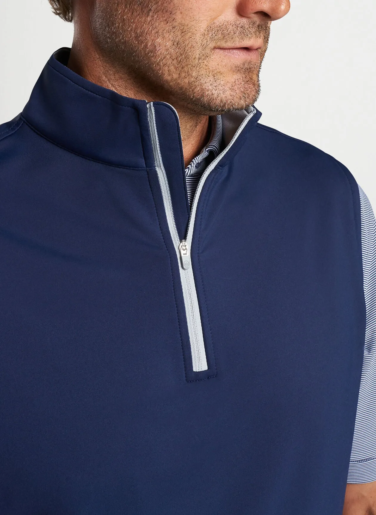 Crown Sport Galway Performance Quarter-Zip Vest