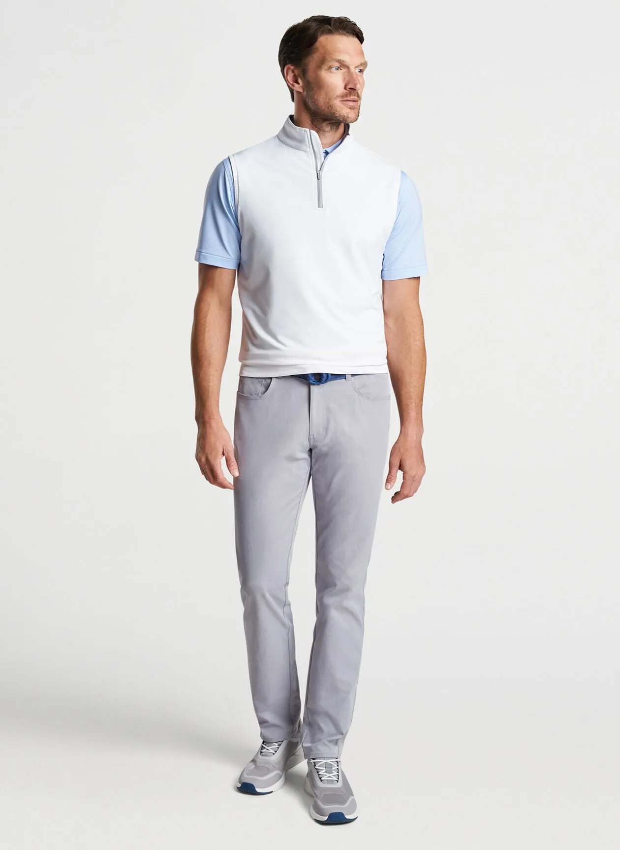 Crown Sport Galway Performance Quarter-Zip Vest