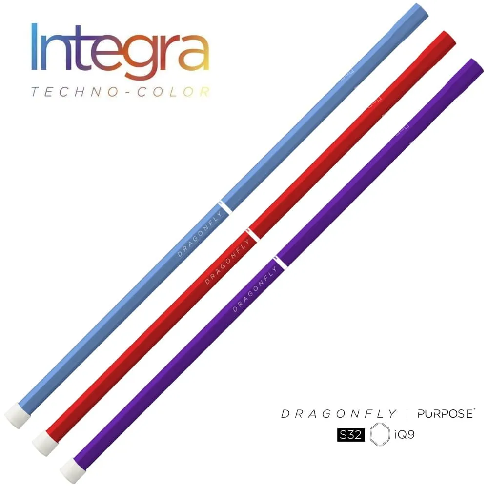 Epoch Dragonfly Purpose S32 iQ9 Techno-Color Women's Composite Lacrosse Shaft