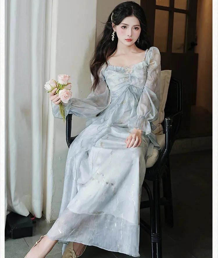 Eve Rainbeam Romantic Ethereal Fairy Dress Fairycore Style