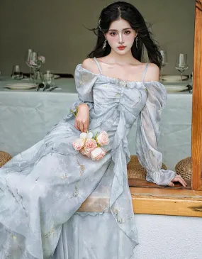 Eve Rainbeam Romantic Ethereal Fairy Dress Fairycore Style