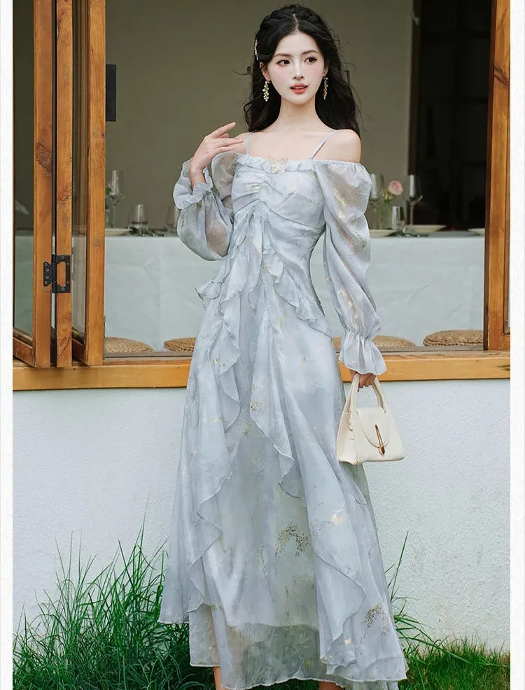 Eve Rainbeam Romantic Ethereal Fairy Dress Fairycore Style
