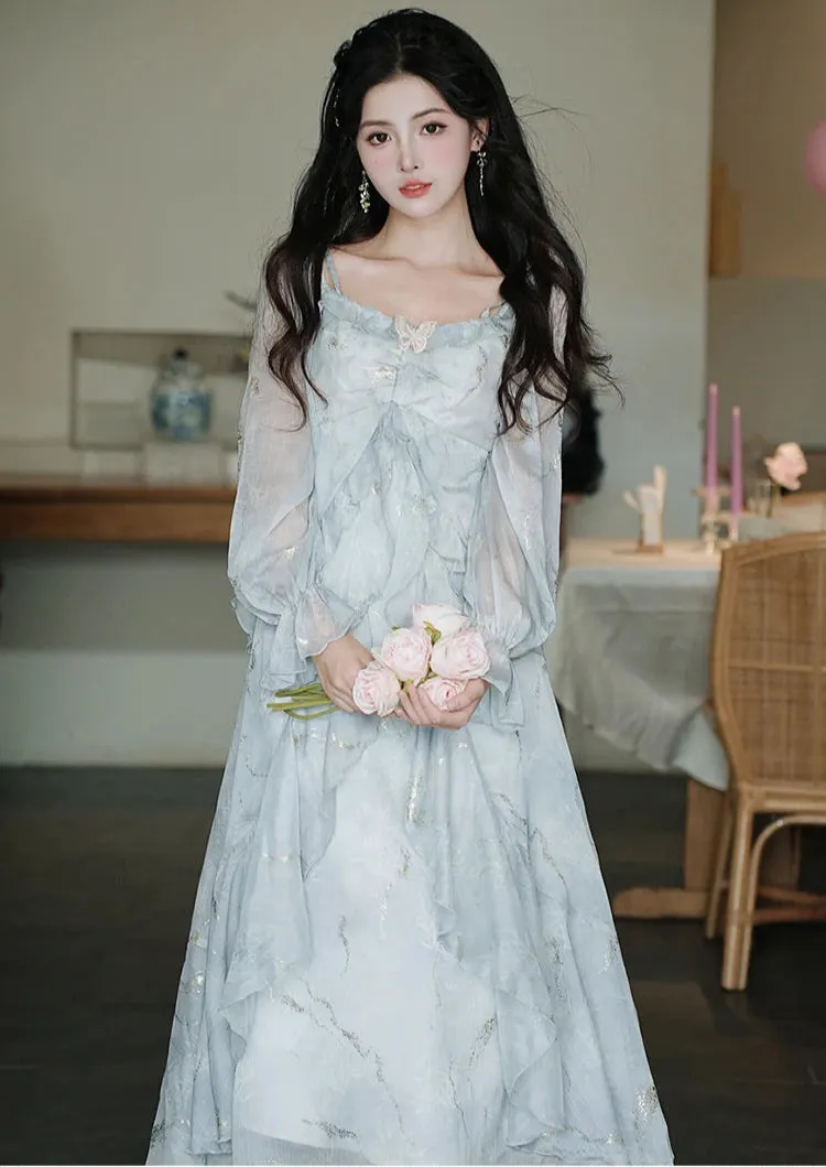 Eve Rainbeam Romantic Ethereal Fairy Dress Fairycore Style