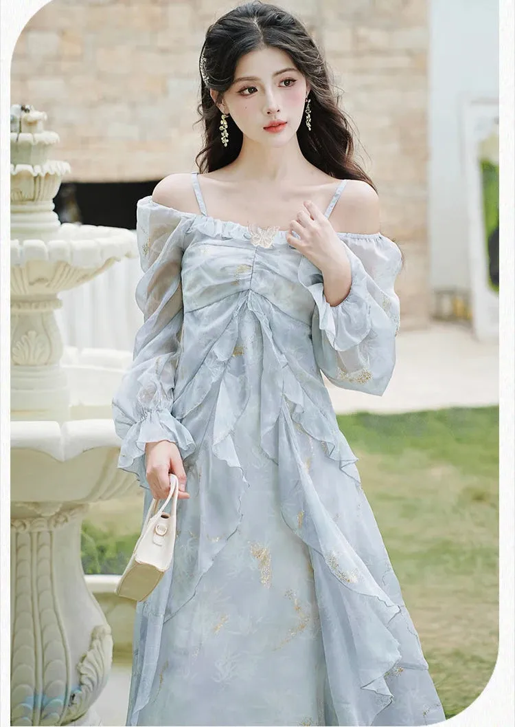 Eve Rainbeam Romantic Ethereal Fairy Dress Fairycore Style