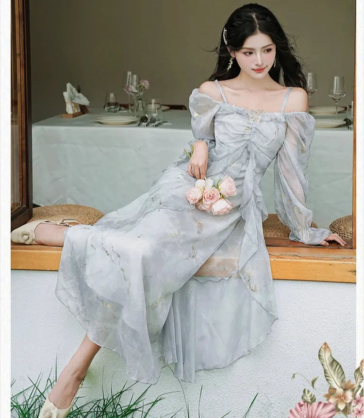 Eve Rainbeam Romantic Ethereal Fairy Dress Fairycore Style