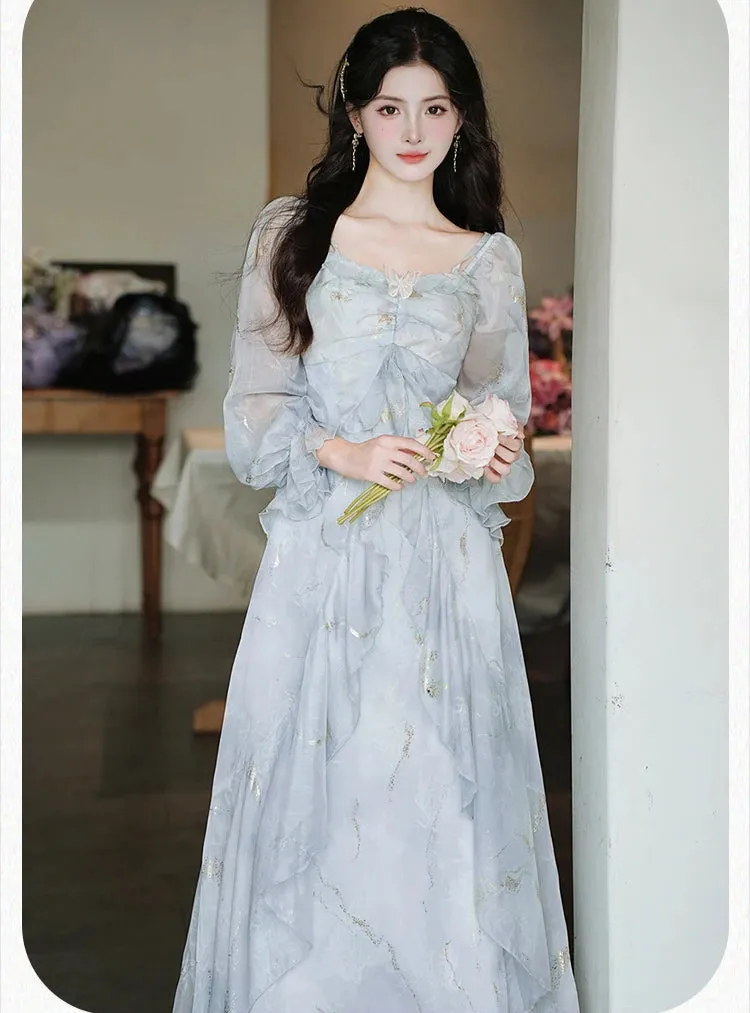 Eve Rainbeam Romantic Ethereal Fairy Dress Fairycore Style