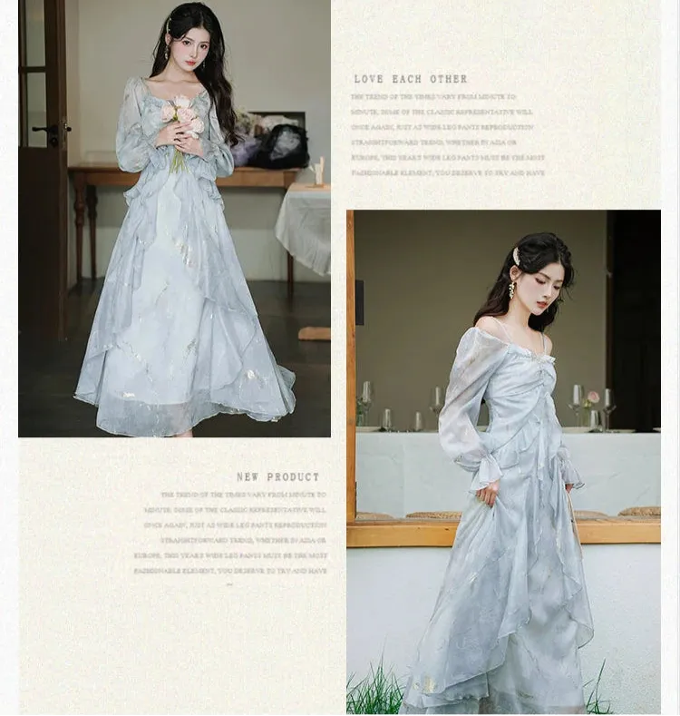 Eve Rainbeam Romantic Ethereal Fairy Dress Fairycore Style