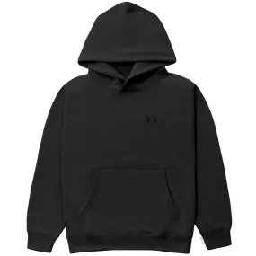 Flag Fleece Hoodie Black - Unisex