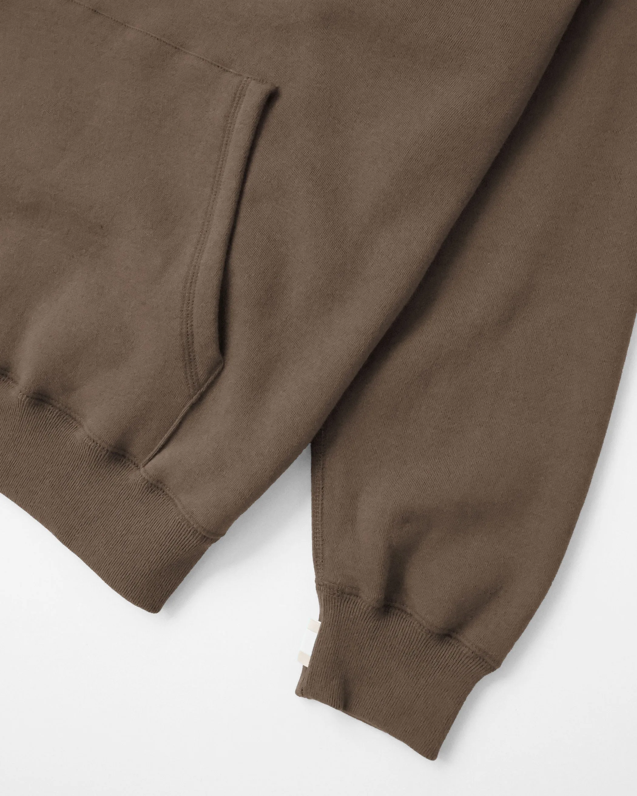 Flag Fleece Hoodie Chestnut - Unisex